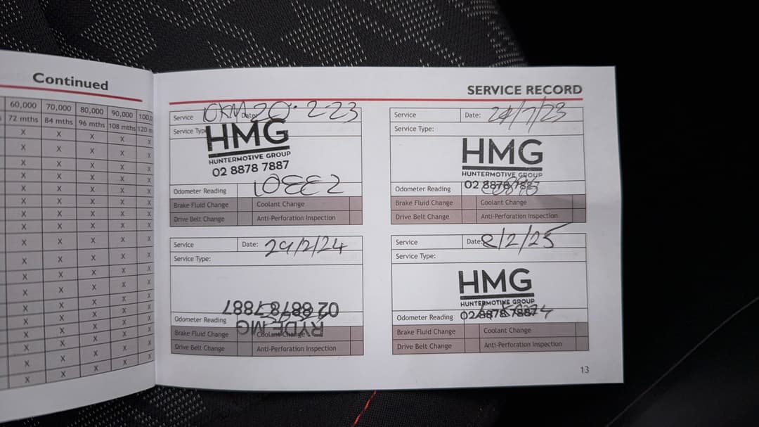 2022 MG Zst Core, Automatic, 72273 km, Service History