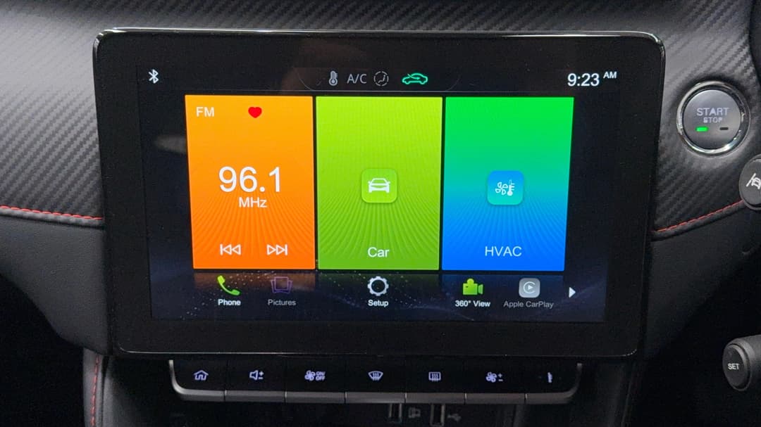 2022 MG Zst Core, Automatic, 72273 km, Infotainment System