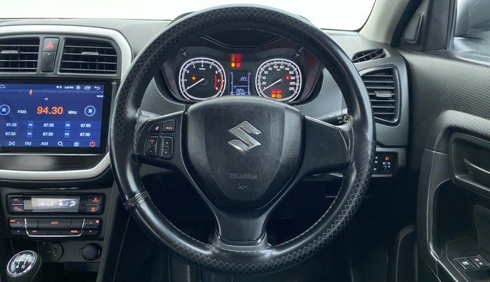 2021 Maruti Vitara Brezza VXI, Petrol, Manual, 42,784 km, Steering Wheel Close Up