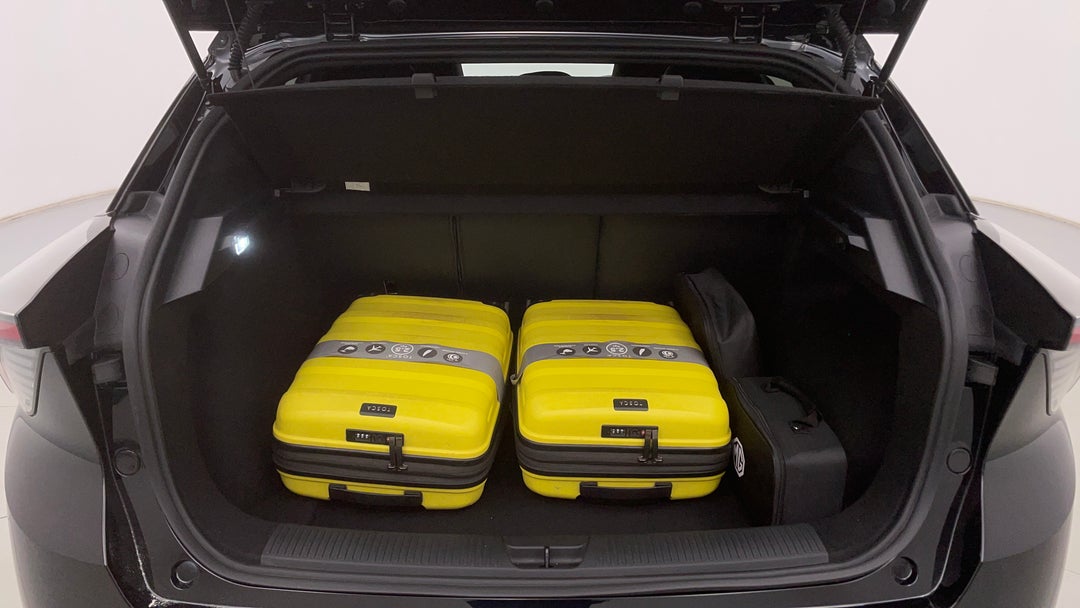 Boot Inside View with Luggage