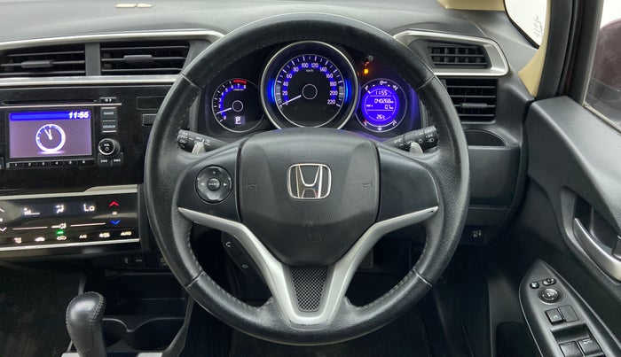 2017 Honda Jazz 1.2 V AT, Petrol, Automatic, 40,331 km, Steering Wheel Close Up