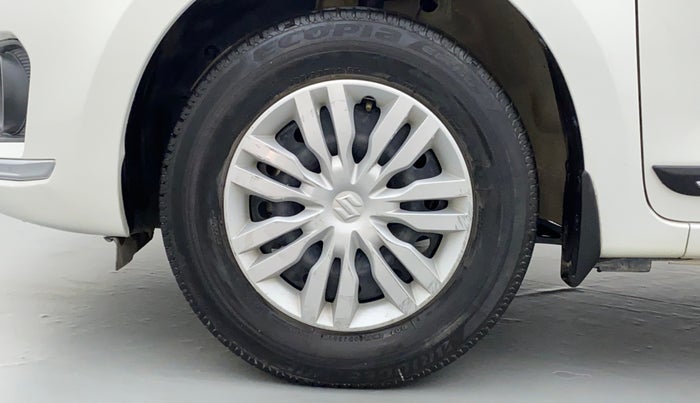 2017 Maruti Dzire VXI, Petrol, Manual, 15,870 km, Left Front Wheel