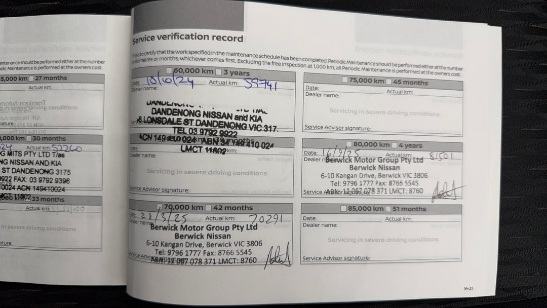 2022 Nissan X-trail St (2WD), Automatic, 83476 km, Service History