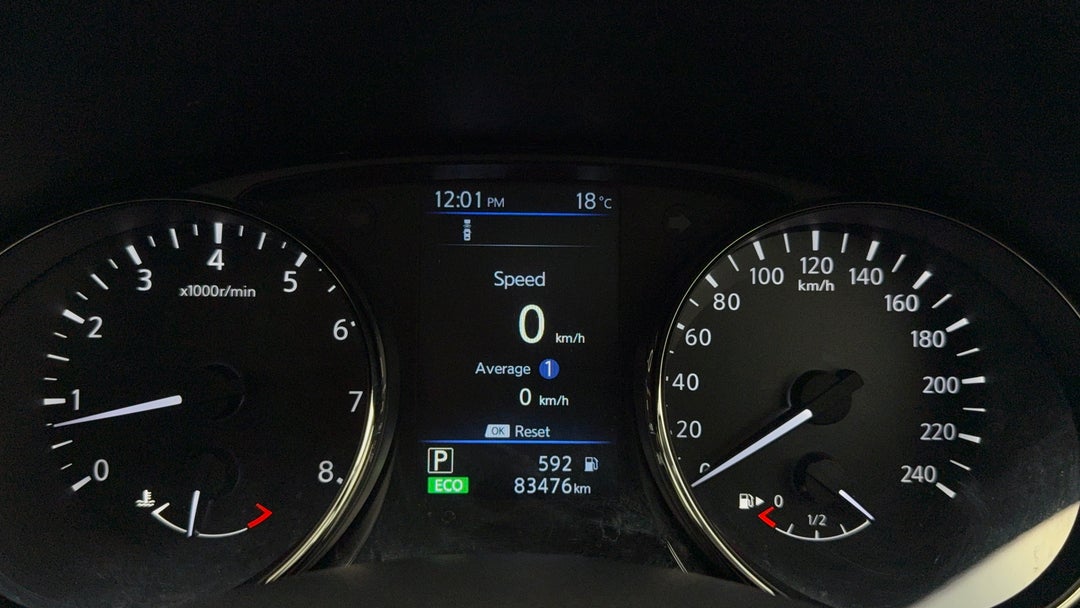 2022 Nissan X-trail St (2WD), Automatic, 83476 km, Odometer View