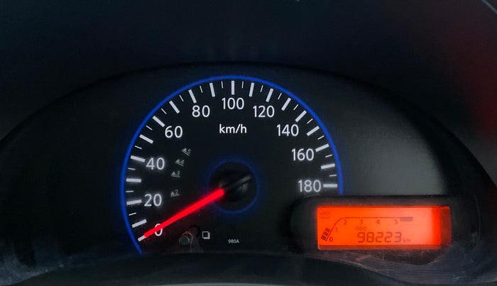 2016 Datsun Go T(O), Petrol, Manual, 98,223 km, Odometer Image