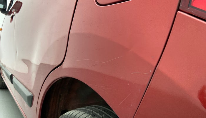 2015 Maruti Wagon R 1.0 VXI, Petrol, Manual, 49,661 km, Left quarter panel - Minor scratches