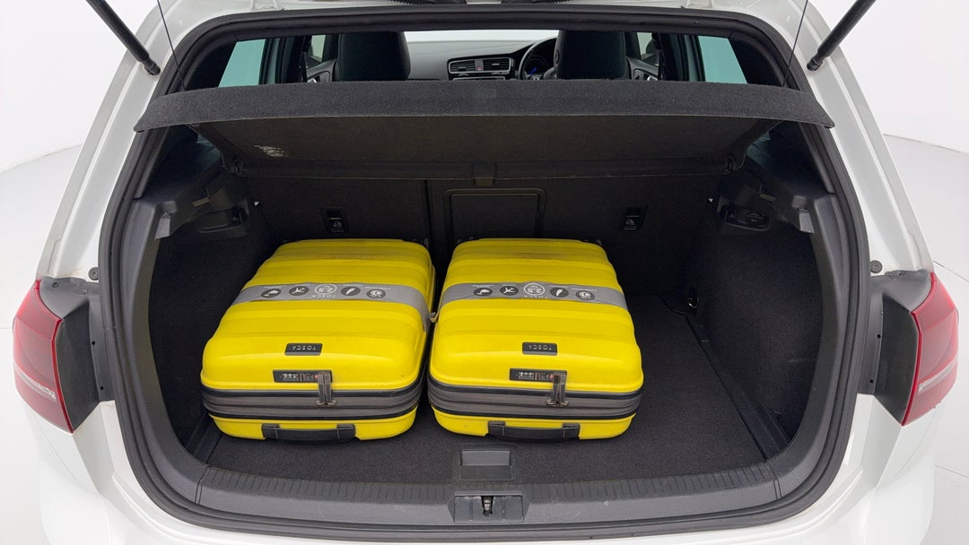 2015 Volkswagen Golf R, Automatic, 114769 km, Boot Inside View with Luggage