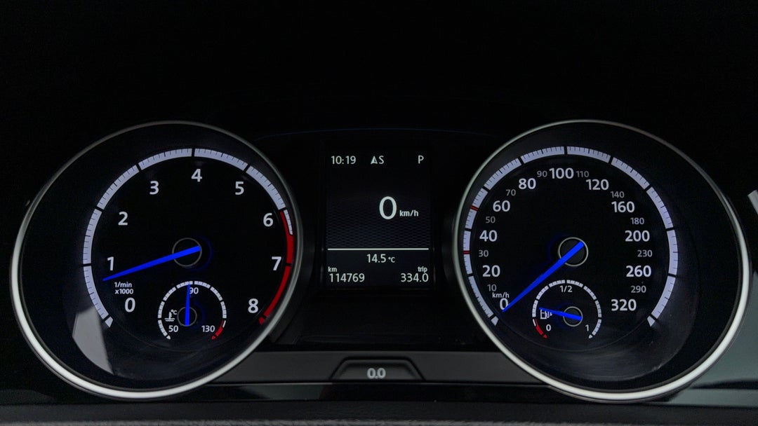 2015 Volkswagen Golf R, Automatic, 114769 km, Odometer View