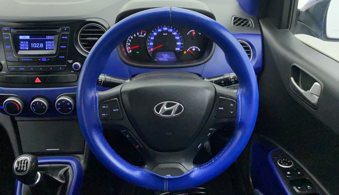 2015 Hyundai Xcent S 1.2, Petrol, Manual, 48,624 km, Steering Wheel Close Up
