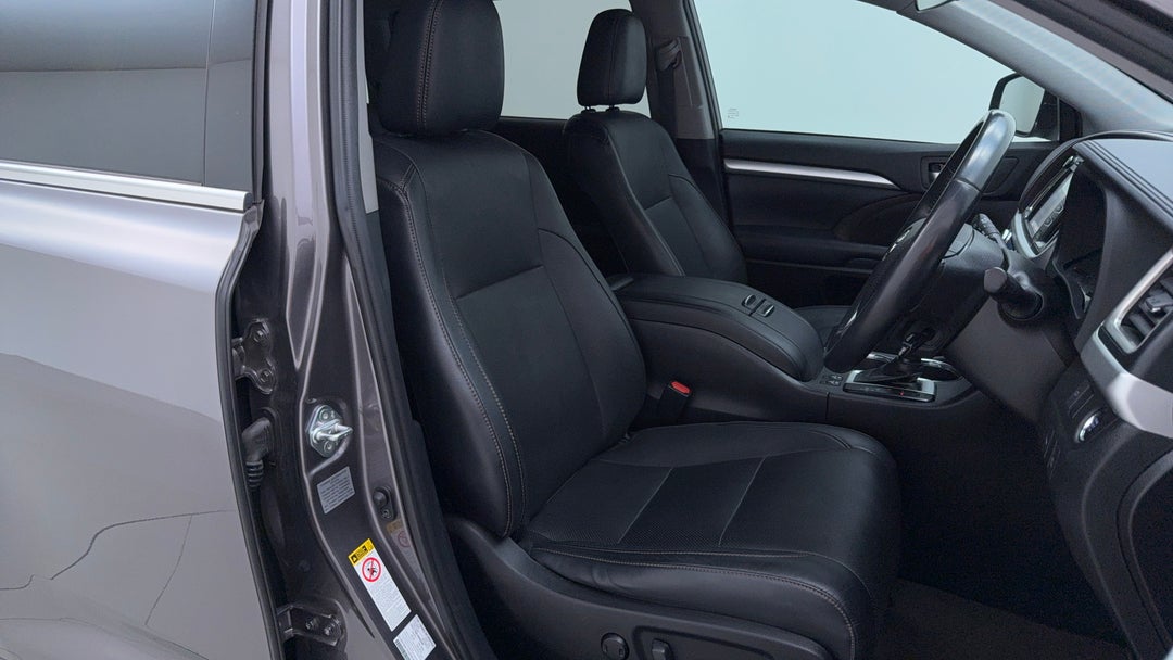 Right Side Front Door Cabin View