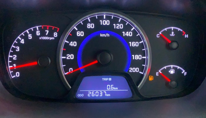 2014 Hyundai Grand i10 MAGNA 1.2 VTVT, Petrol, Manual, 25,639 km, Odometer Image