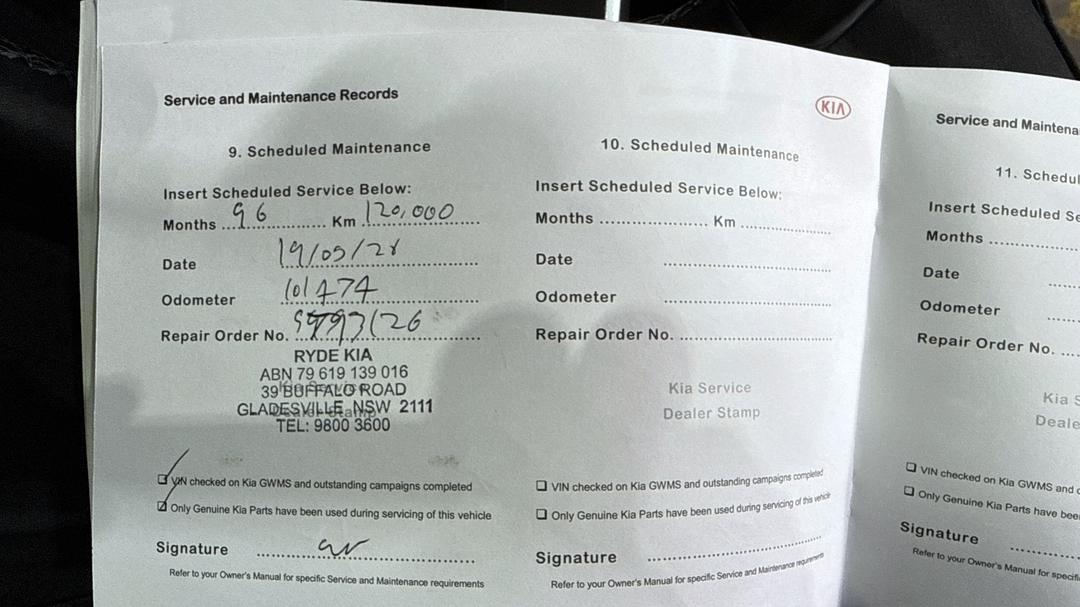 2018 Kia Cerato Sport Nav, Automatic, 104001 km, Service History