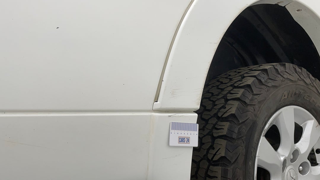 Quarter Panel Rear RHS Scratch