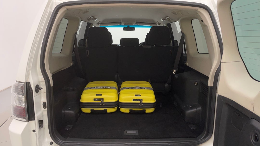 Boot Inside View with Luggage