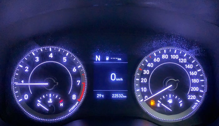 2020 Hyundai VENUE 1.0 turbo GDI IMT SX O, Petrol, Manual, 22,778 km, Odometer Image
