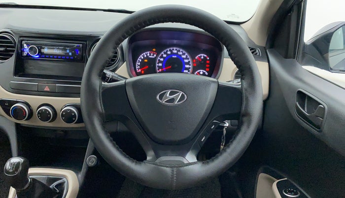 2017 Hyundai Grand i10 MAGNA 1.2 KAPPA VTVT, Petrol, Manual, 78,626 km, Steering Wheel Close-up