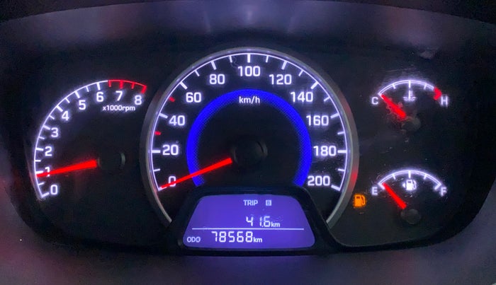 2017 Hyundai Grand i10 MAGNA 1.2 KAPPA VTVT, Petrol, Manual, 78,626 km, Odometer View