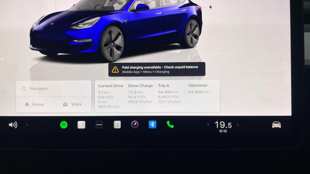 2023 Tesla Model 3 Rear-wheel Drive, Automatic, 54999 km, Odometer View