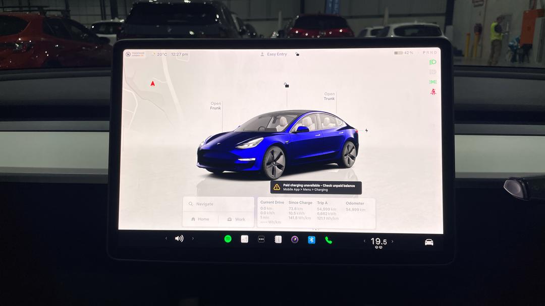 2023 Tesla Model 3 Rear-wheel Drive, Automatic, 54999 km, Infotainment System
