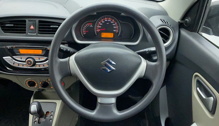 2017 Maruti Alto K10 VXI (O) AMT, Petrol, Automatic, 13,988 km, Steering Wheel Close Up
