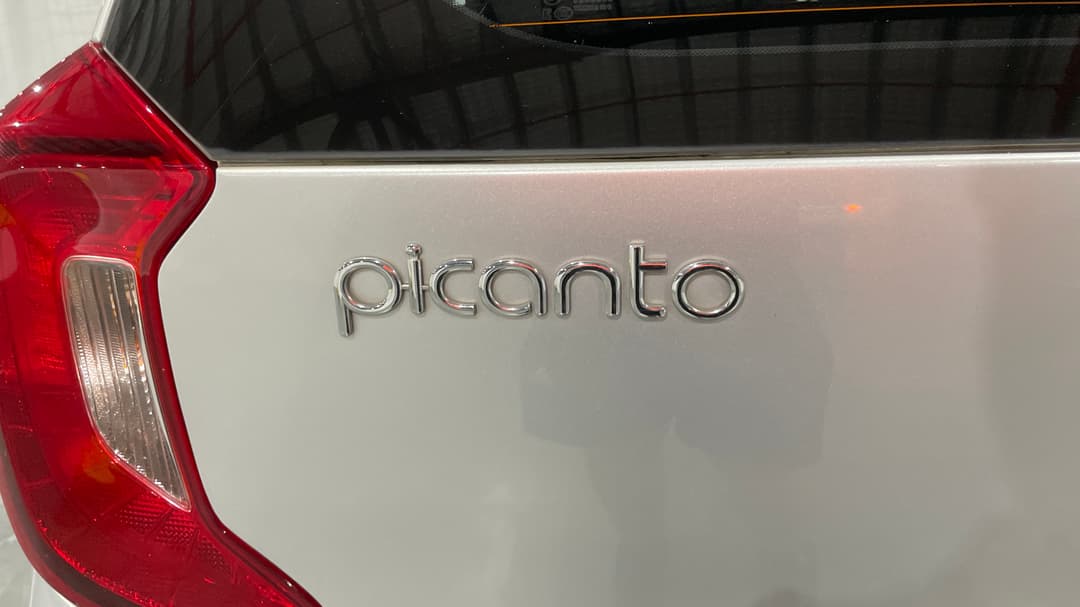 2018 Kia Picanto S (aeb), Automatic, 81873 km, Badge (Boot Left Side)