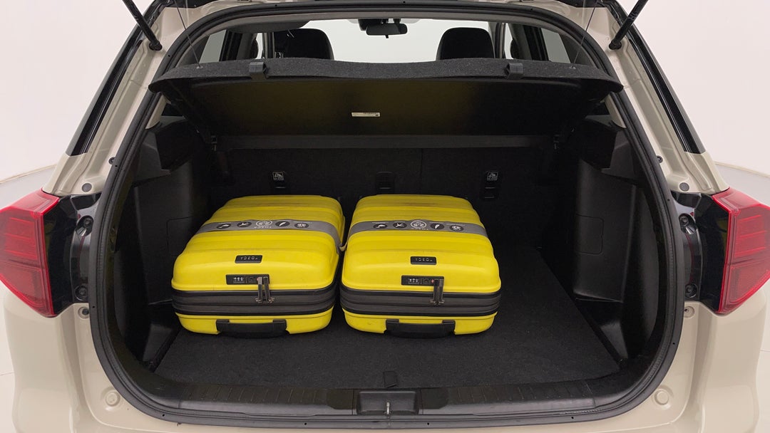 Boot Inside View with Luggage