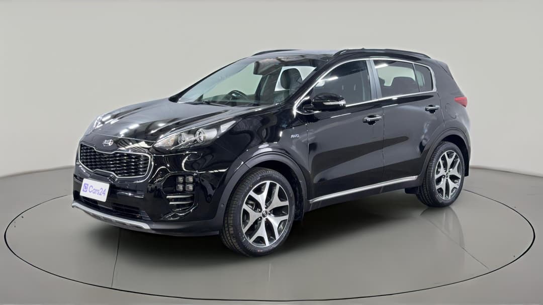 2017 Kia Sportage Gt-line (AWD), Automatic, 136113 km, Left Front Diagonal (45- Degree) View