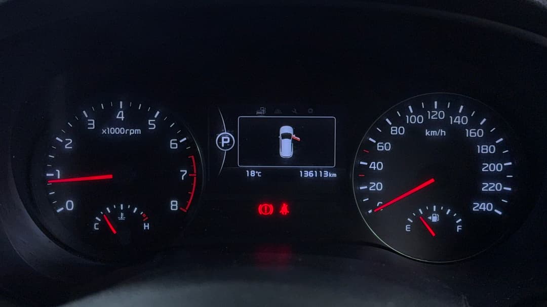 2017 Kia Sportage Gt-line (AWD), Automatic, 136113 km, Odometer View