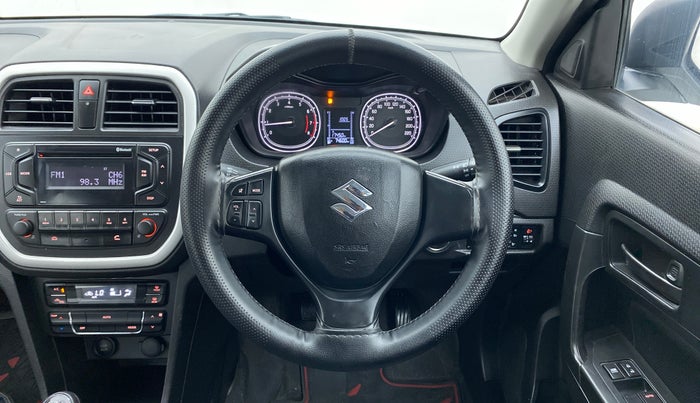 2020 Maruti Vitara Brezza VXI, Petrol, Manual, 74,600 km, Steering Wheel Close Up