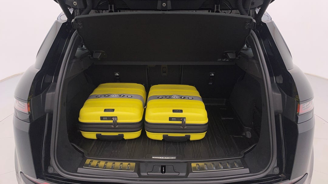 Boot Inside View with Luggage