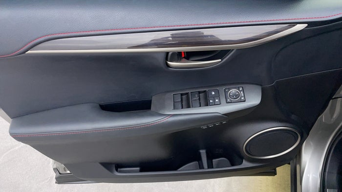 Lexus NX 200t-Driver Side Door Panels Controls