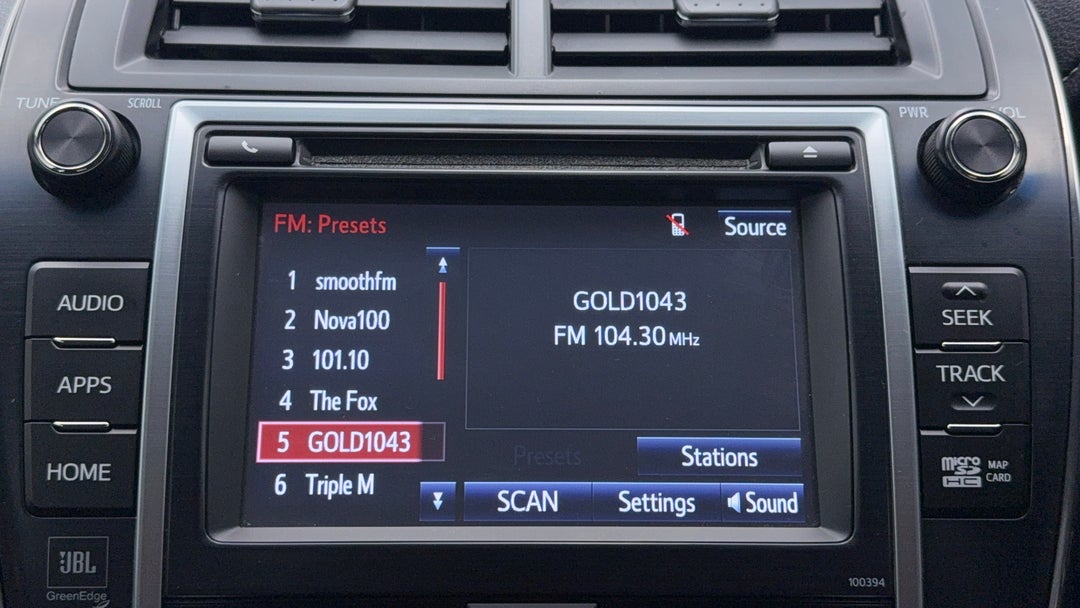 2015 Toyota Camry Atara Sl, Automatic, 153392 km, Infotainment System