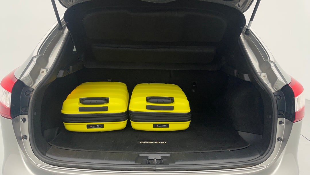 Boot Inside View with Luggage