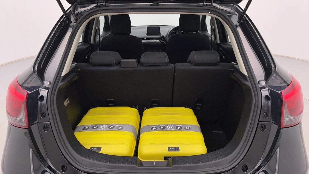 Boot Inside View with Luggage