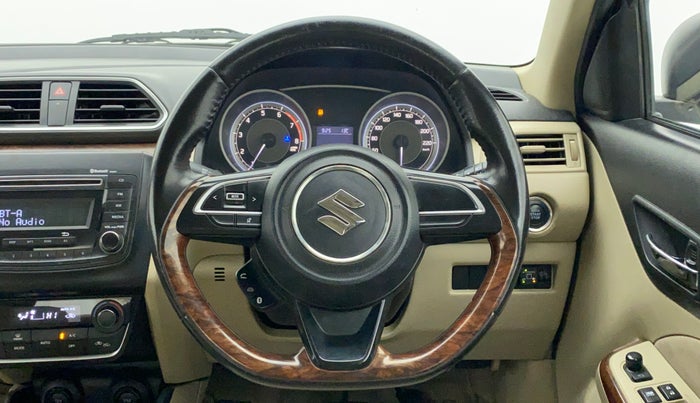 2018 Maruti Dzire ZXI AMT, CNG, Automatic, 62,127 km, Steering Wheel Close Up