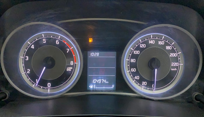 2018 Maruti Dzire VXI, Petrol, Manual, 1,04,974 km, Odometer Image