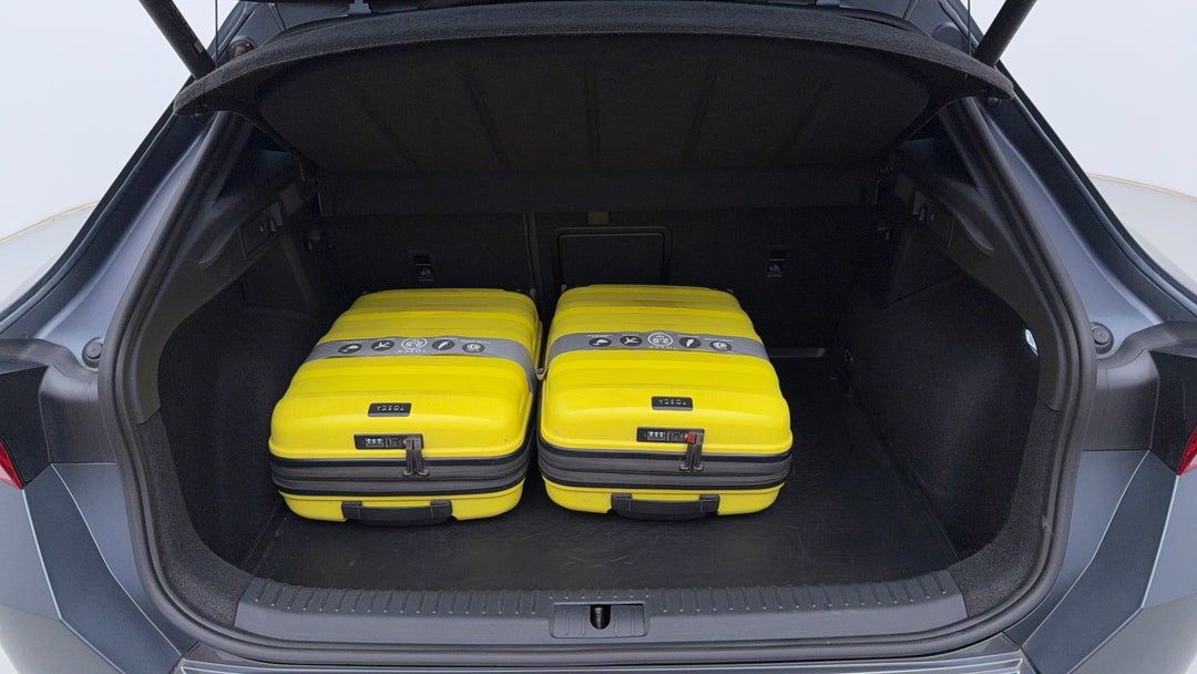 Boot Inside View with Luggage