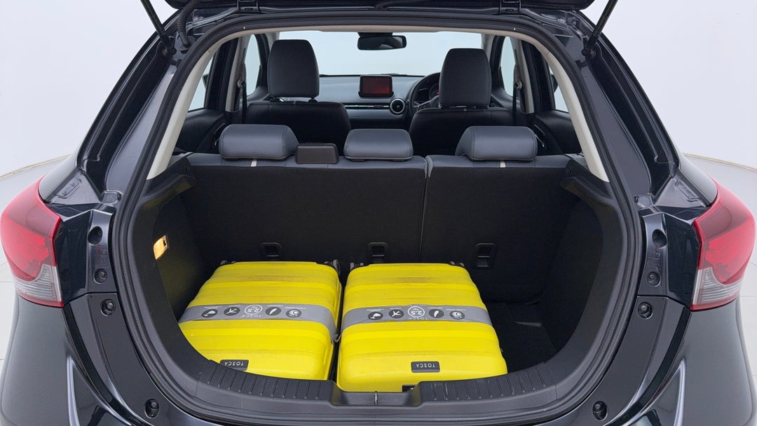 Boot Inside View with Luggage