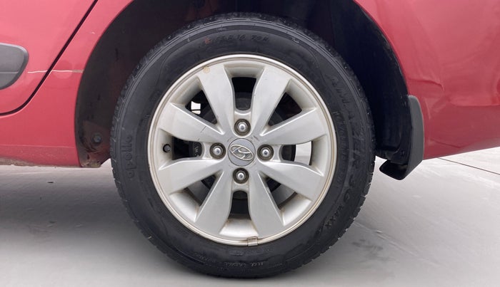 2014 Hyundai Xcent S (O) 1.2, Petrol, Manual, 23,904 km, Left Rear Wheel
