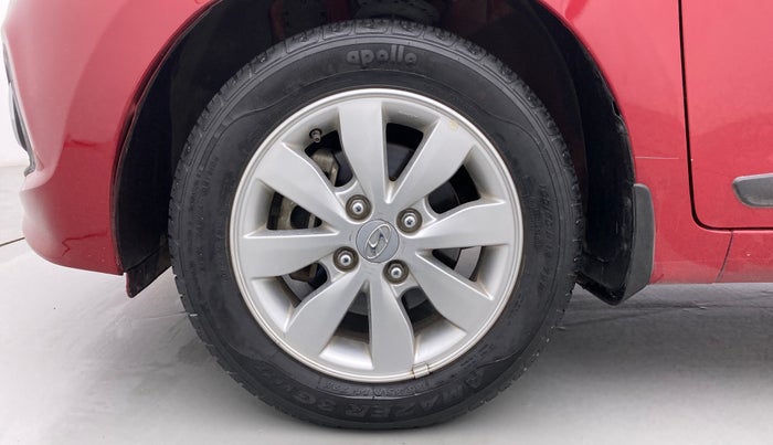 2014 Hyundai Xcent S (O) 1.2, Petrol, Manual, 23,904 km, Left Front Wheel