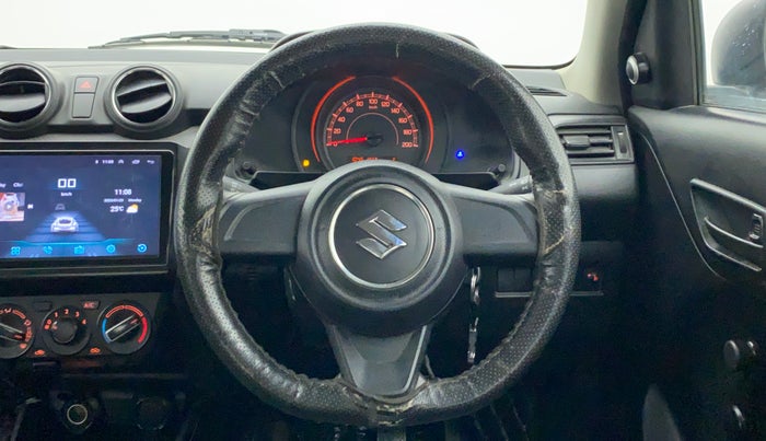 2019 Maruti Swift LXI, Petrol, Manual, 28,543 km, Steering Wheel Close Up