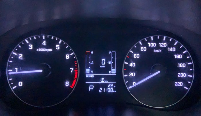 2018 Hyundai Creta 1.6 VTVT SX AUTO, Petrol, Automatic, 21,252 km, Odometer Image