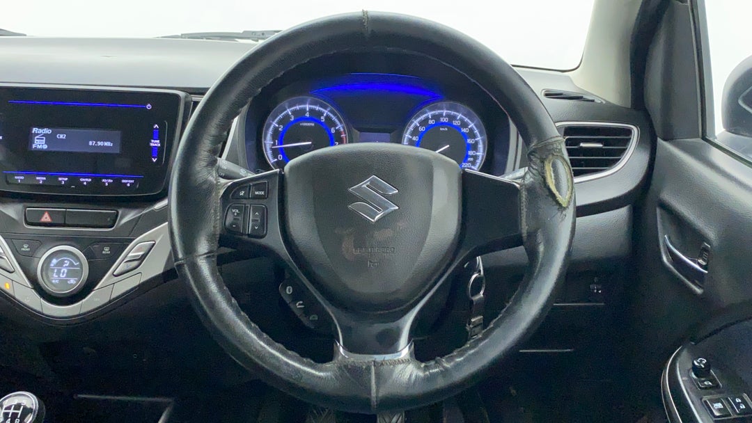 Steering Wheel Close Up