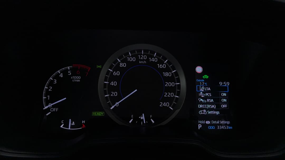 2021 Toyota Corolla Ascent Sport Hybrid, Automatic, 33453 km, Odometer View