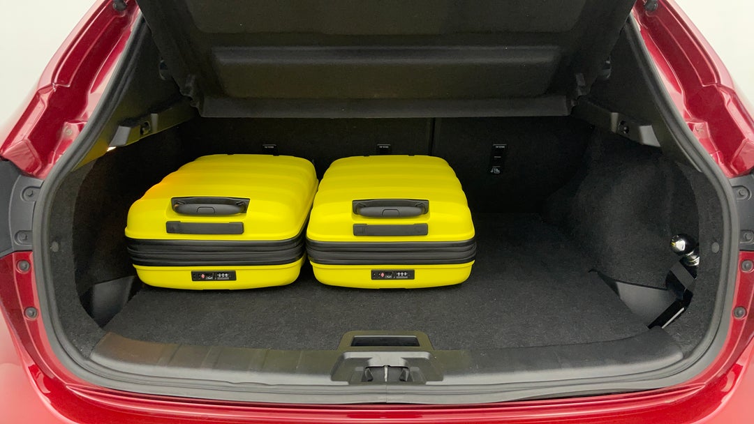 Boot Inside View with Luggage