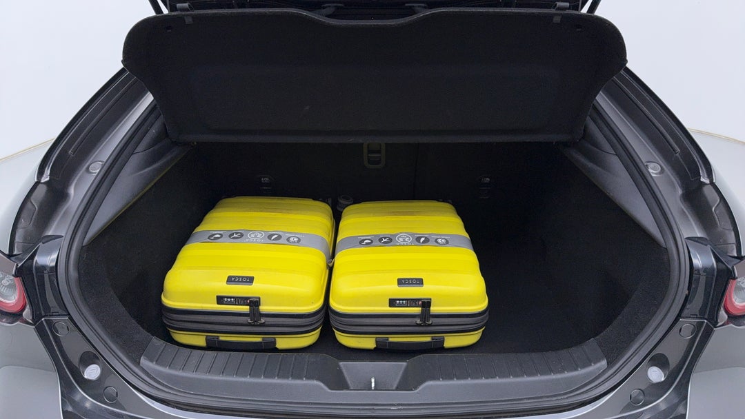 Boot Inside View with Luggage