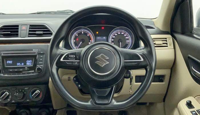 2017 Maruti Dzire VDI AMT, Diesel, Automatic, 35,393 km, Steering Wheel Close Up