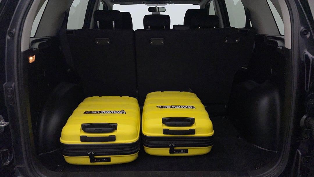 Boot Inside View with Luggage