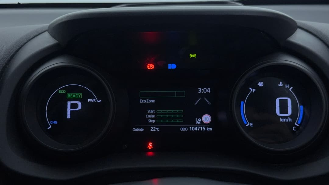 2021 Toyota Yaris Cross Urban Hybrid, Automatic, 104715 km, Odometer View
