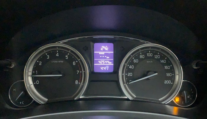 2015 Maruti Ciaz ZXI+, Petrol, Manual, 42,544 km, Odometer Image